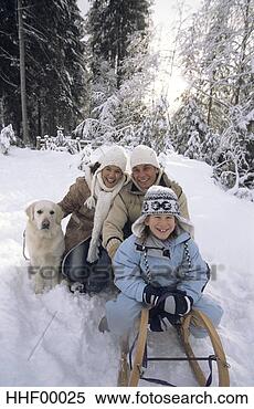 Stock Image - family with dog. 
fotosearch - search 
stock photos, 
pictures, images, 
and photo clipart