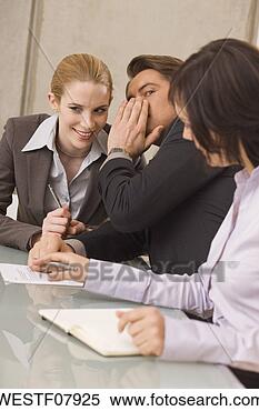 Stock Image - business people 
in a meeting. 
fotosearch - search 
stock photos, 
pictures, images, 
and photo clipart