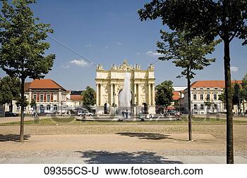 Stock Photo - germany, potsdam, 
brandenburg gate. 
fotosearch - search 
stock photos, 
pictures, images, 
and photo clipart