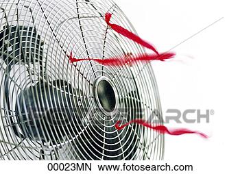 Banco de Imagem - elétrico,  ventilador, 
 fim,  cima. fotosearch 
- busca de fotos, 
imagens e clipart