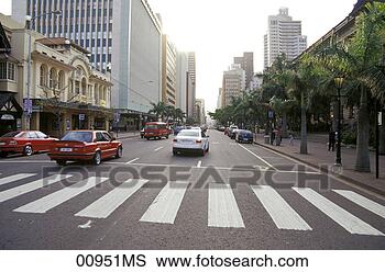 Banco de Imagem - centro cidade, 
 durban,  kwazulu, 
 natal,  sul, 
 áfrica. fotosearch 
- busca de fotos, 
imagens e clipart