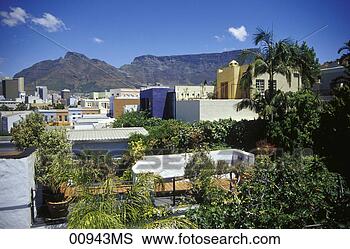 Banco de Imagem - waterkant,  tafelberg, 
 ocidental,  capa, 
 capetown,  sul, 
 áfrica. fotosearch 
- busca de fotos, 
imagens e clipart