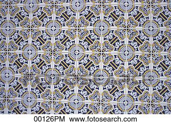 Banco de Imagem - glazed,  azulejos. 
fotosearch - busca 
de fotos, imagens 
e clipart