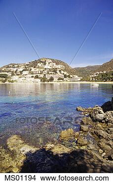Banco de Imagem - vista,  vila, 
 canyelles,  petites, 
 baía,  canyelles, 
 costa,  brava. 
fotosearch - busca 
de fotos, imagens 
e clipart