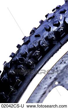 Banco de Imagem - fim,  cima,  mountainbikes', 
 pneu. fotosearch 
- busca de fotos, 
imagens e clipart