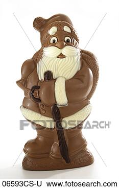 chocolate santa image