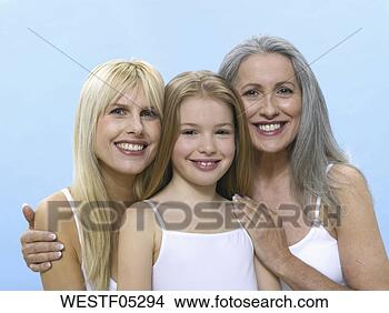 Stock Photo - grandmother, daughter 
and granddaughter, 
portrait. fotosearch 
- search stock 
photos, pictures, 
images, and photo 
clipart