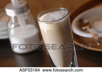 Banco de Imagem - caffe,  latte, 
 close-up. fotosearch 
- busca de fotos, 
imagens e clipart