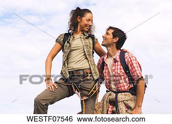 Banco de Imagem - áustria,  salzburger, 
 terra,  par, 
 hiking. fotosearch 
- busca de fotos, 
imagens e clipart