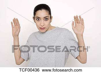 Banco de Imagem - jovem,  mulher, 
 retrato. fotosearch 
- busca de fotos, 
imagens e clipart