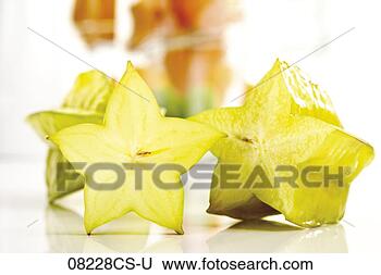 Banco de Imagem - cortado,  estrela, 
 fruta. fotosearch 
- busca de fotos, 
imagens e clipart