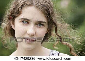 Stock Photo - pre-teen girl. 
fotosearch - search 
stock photos, 
pictures, images, 
and photo clipart