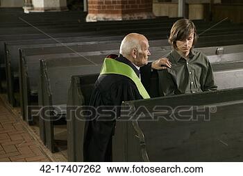 Stock Photo - priest talking 
to young man. 
fotosearch - search 
stock photos, 
pictures, images, 
and photo clipart