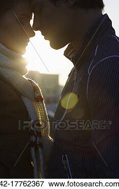 Picture - couple face to 
face. fotosearch 
- search stock 
photos, pictures, 
images, and photo 
clipart