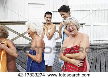 Stock Photo - young and old 
women at cold 
bath house. fotosearch 
- search stock 
photos, pictures, 
images, and photo 
clipart
