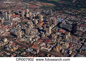 Stock Photo - aerial view of 
downtown pretoria. 
fotosearch - search 
stock photos, 
pictures, images, 
and photo clipart