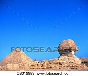 Stock Photo - great pyramid 
and sphinx. fotosearch 
- search stock 
photos, pictures, 
images, and photo 
clipart