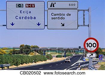Stock Photo - highway interchange 
in spain. fotosearch 
- search stock 
photos, pictures, 
images, and photo 
clipart