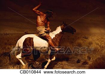 Stock Photo - native american 
horseman. fotosearch 
- search stock 
photos, pictures, 
images, and photo 
clipart