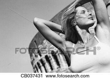 Stock Photography - woman near colosseum. 
fotosearch - search 
stock photos, 
pictures, images, 
and photo clipart