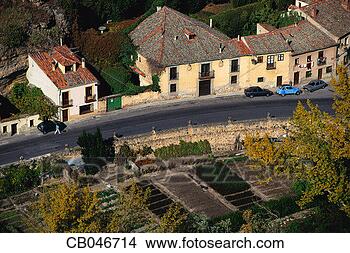 Stock Photo - homes and gardens 
in segovia. fotosearch 
- search stock 
photos, pictures, 
images, and photo 
clipart