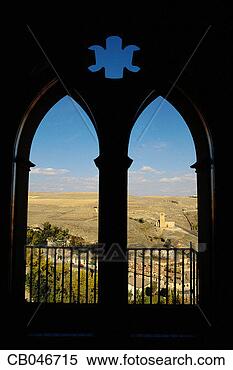 Stock Image - view of segovia 
from castle window. 
fotosearch - search 
stock photos, 
pictures, images, 
and photo clipart
