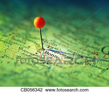Stock Photo - bonn marked on 
map. fotosearch 
- search stock 
photos, pictures, 
images, and photo 
clipart