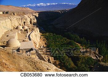 Stock Photography - settlement near 
binghnau caves. 
fotosearch - search 
stock photos, 
pictures, images, 
and photo clipart