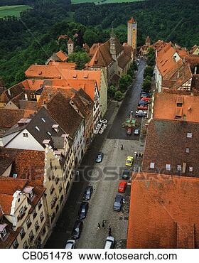 Stock Photo - street running 
through town. 
fotosearch - search 
stock photos, 
pictures, images, 
and photo clipart