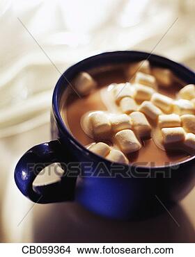 Stock Photo - cup of hot chocolate 
with marshmallows. 
fotosearch - search 
stock photos, 
pictures, images, 
and photo clipart