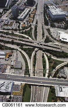Stock Photography - aerial view of 
freeway interchange. 
fotosearch - search 
stock photos, 
pictures, images, 
and photo clipart