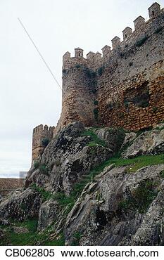 Stock Image - castillo de las 
guardas ruins. 
fotosearch - search 
stock photos, 
pictures, images, 
and photo clipart