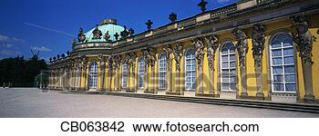 Stock Photo - facade of schloss 
sanssouci. fotosearch 
- search stock 
photos, pictures, 
images, and photo 
clipart