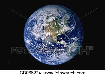 Stock Photo - earth from space 
with western hemisphere. 
fotosearch - search 
stock photos, 
pictures, images, 
and photo clipart