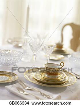 Stock Photo - elegant dinner 
place setting. 
fotosearch - search 
stock photos, 
pictures, images, 
and photo clipart