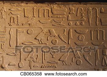 Stock Photo - hieroglyphics 
on tomb entrance. 
fotosearch - search 
stock photos, 
pictures, images, 
and photo clipart