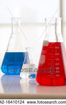 Stock Photo - erlenmeyer flasks. 
fotosearch - search 
stock photos, 
pictures, images, 
and photo clipart