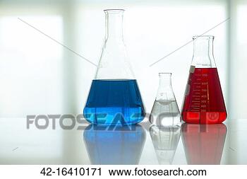 Stock Photography - erlenmeyer flasks. 
fotosearch - search 
stock photos, 
pictures, images, 
and photo clipart