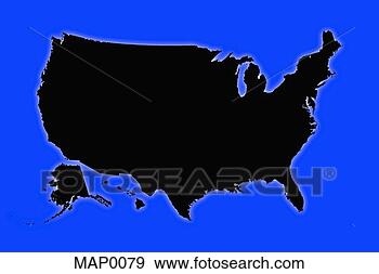 United States Map Free Clip Art