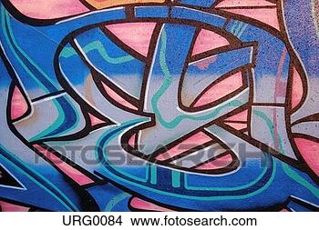 Stock Illustration - graffiti painting 
of abstract letter 
shapes. fotosearch 
- search clipart, 
illustration, 
drawings and vector 
eps graphics images