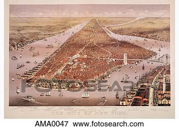 Picture - bird`s eye view 
of manhattan. 
fotosearch - search 
stock photos, 
pictures, images, 
and photo clipart