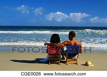 Stock Photo - couple on a trinidad 
beach. fotosearch 
- search stock 
photos, pictures, 
images, and photo 
clipart