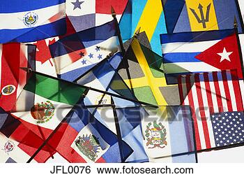 Stock Photo - flags of north 
america and the 
caribbean. fotosearch 
- search stock 
photos, pictures, 
images, and photo 
clipart