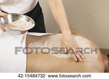Stock Photo - man receiving 
spa treatment. 
fotosearch - search 
stock photos, 
pictures, images, 
and photo clipart