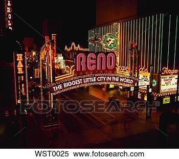 Stock Image - neon signs in 
downtown reno. 
fotosearch - search 
stock photos, 
pictures, images, 
and photo clipart