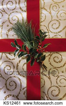 Stock Photography - christmas, celebration, 
christmas, gift, 
holiday, present. 
fotosearch - search 
stock photos, 
pictures, images, 
and photo clipart
