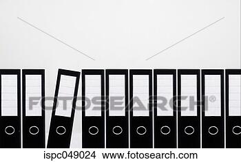 Stock Photo - documents standing 
in a row. fotosearch 
- search stock 
photos, pictures, 
images, and photo 
clipart