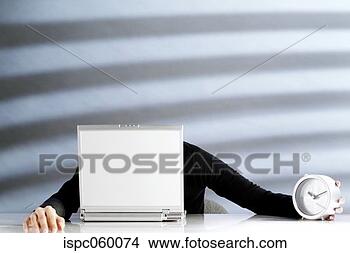 Stock Photo - businesswoman 
dozing off on 
a laptop. fotosearch 
- search stock 
photos, pictures, 
images, and photo 
clipart