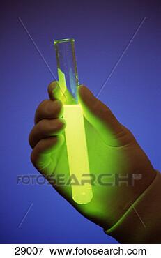 Picture - gloved hand with 
fluorescent test 
tube. fotosearch 
- search stock 
photos, pictures, 
images, and photo 
clipart