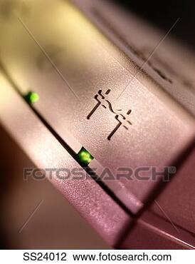 Stock Photo - modem close-up. 
fotosearch - search 
stock photos, 
pictures, images, 
and photo clipart